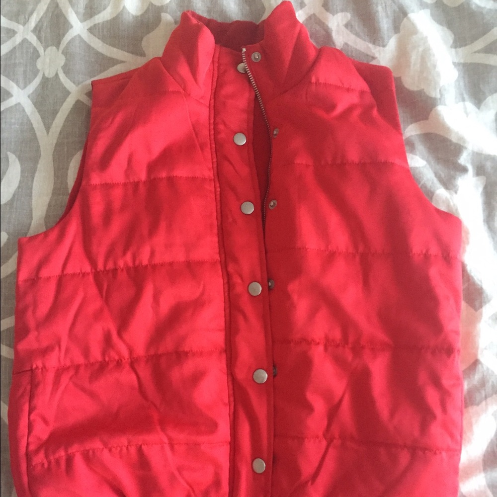 LASTCHANCE Market and Spruce Red Vest (stitch fix)
