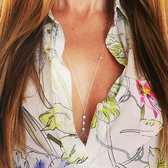 Hot Charming Body Chain Golden Elegant Summer Crys - Picture 2 of 4