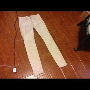 3R 26/31 Hollister Khaki Super Skinny