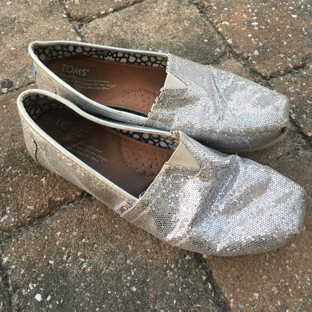 Toms Women's glitter shoes