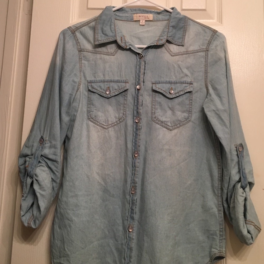 Button up Chambray shirt
