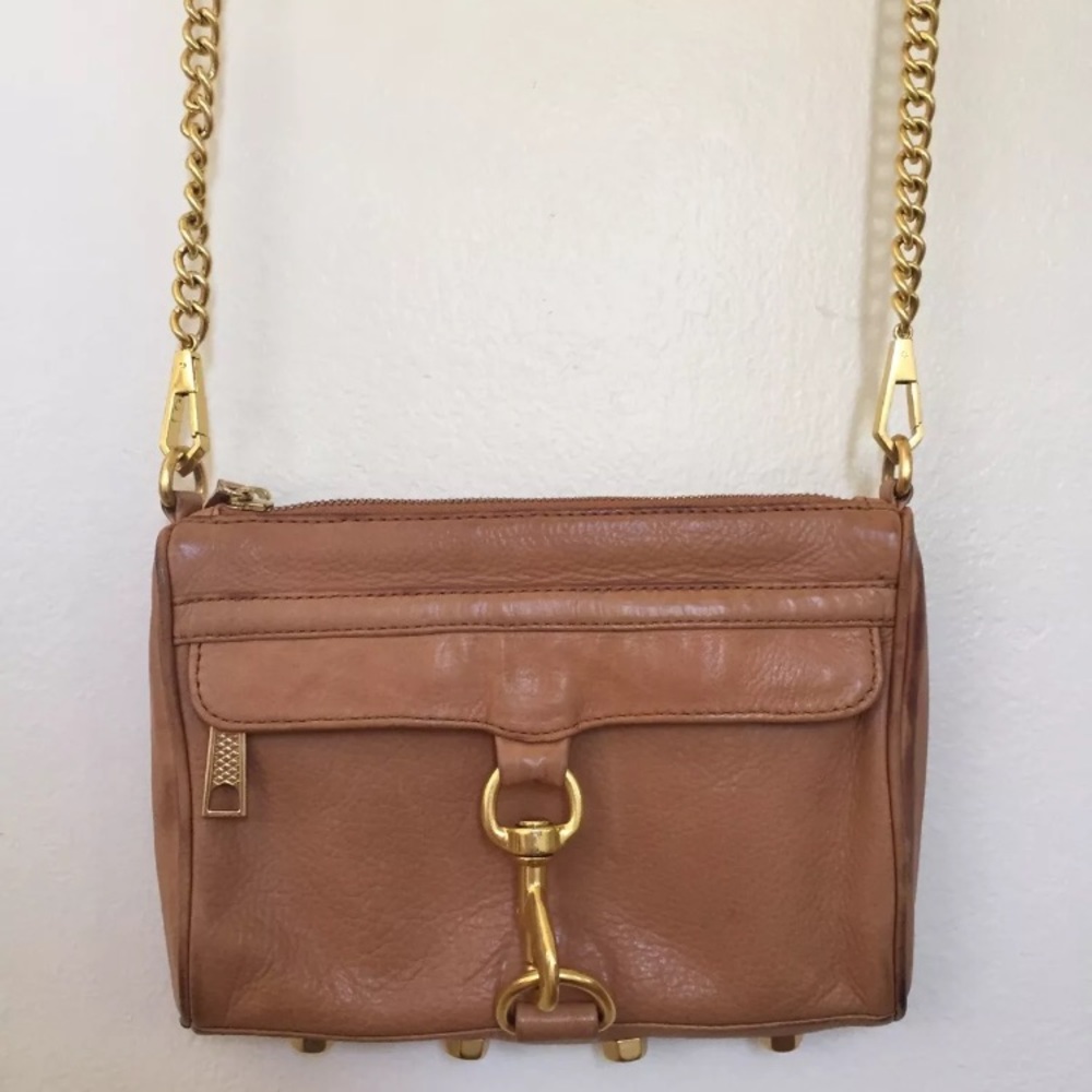 Rebecca minkoff tan crossbody bag
