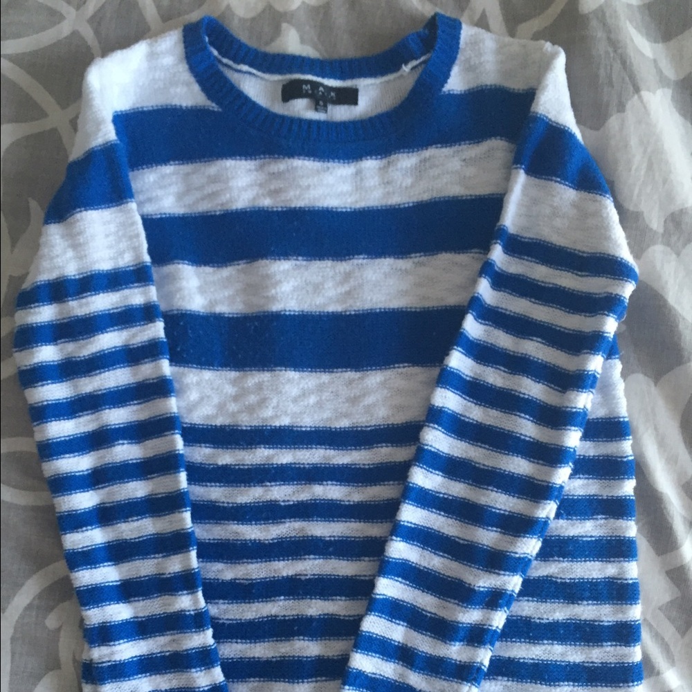 Shayne Striped Pullover Sweater  (stitch fix)