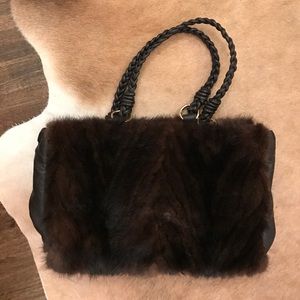paolo masi fur purse