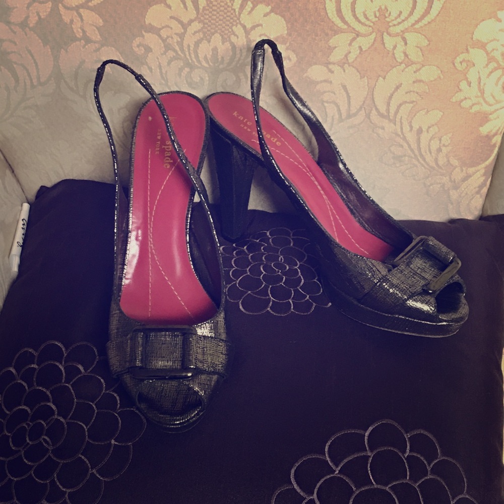 Sexy Kate Spade sling backs!