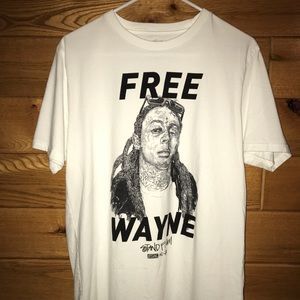 Free Wayne stussy shirt