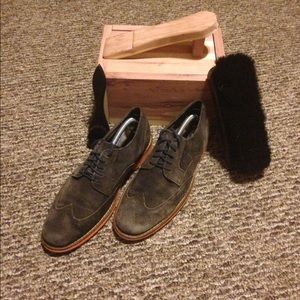 Cole Haan Suede Wingtips