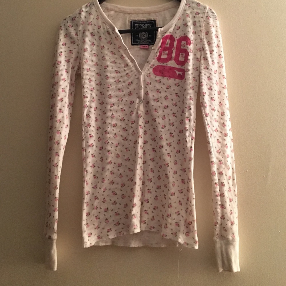 PINK long sleeve shirt