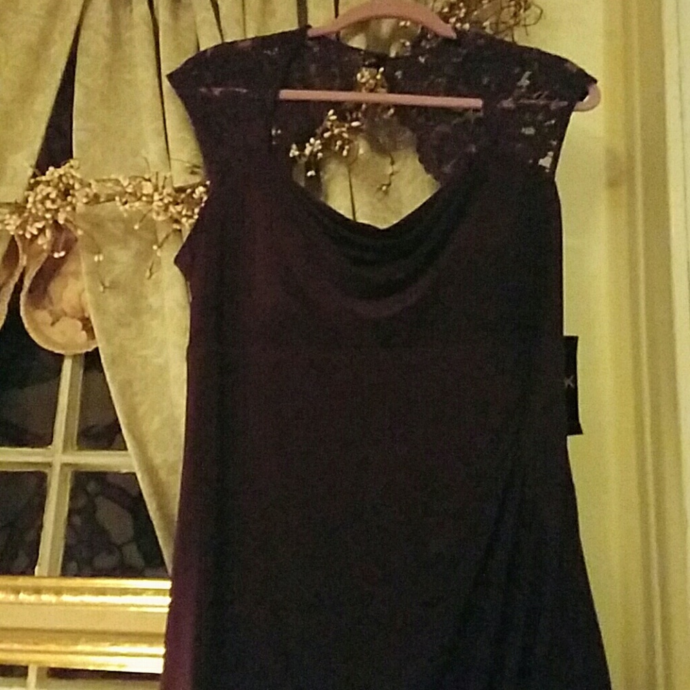 Bridesmaid or formal NWT MSK plum gown