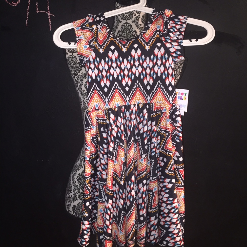 Lularoe girls dot dot dress