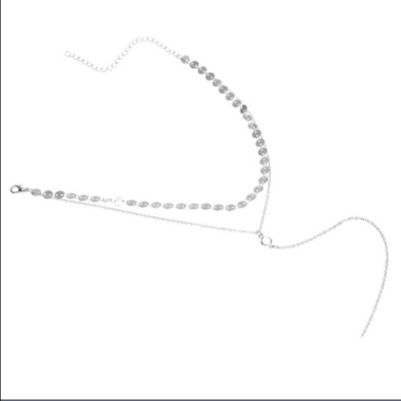 SEE NEW LISTING! Nasty gal silver choker (3 avail) - Picture 2 of 3