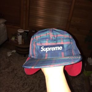 Supreme flap hat