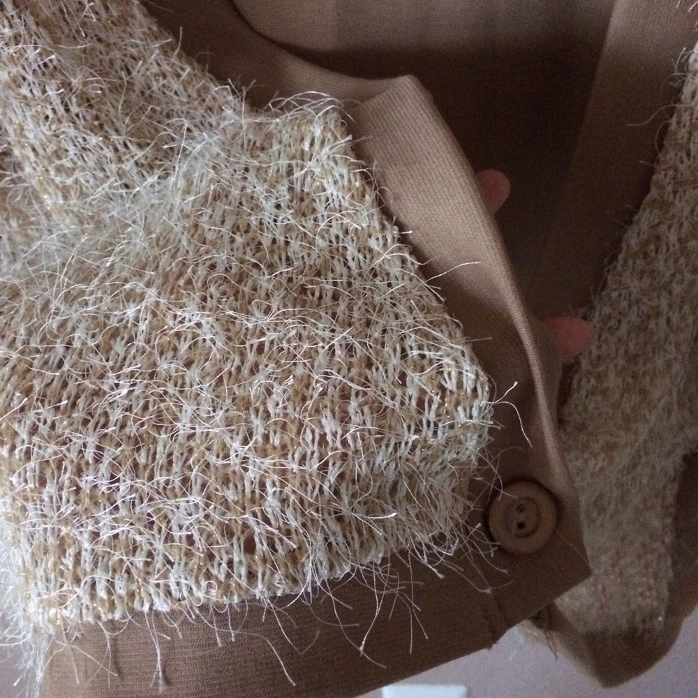 4/$25 🛍 NWOT eyelash/knit cardigan - Picture 4 of 5