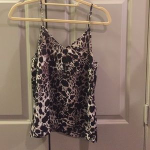H&M leopard print tank top