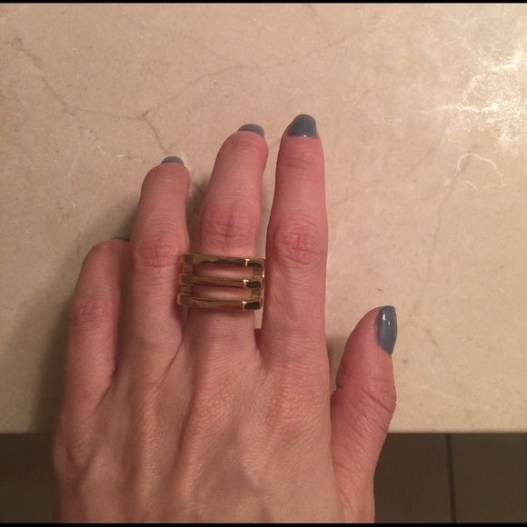 J. Crew Jewelry - J.Crew gold layered ring