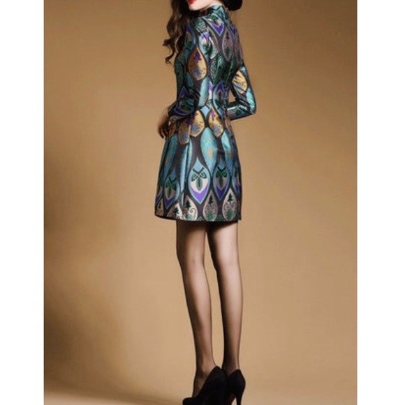 Multi-Colored Dress - Picture 4 of 8