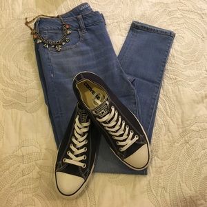 Brand new navy converse
