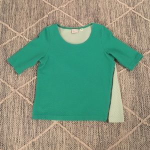 Anthropologie color block top