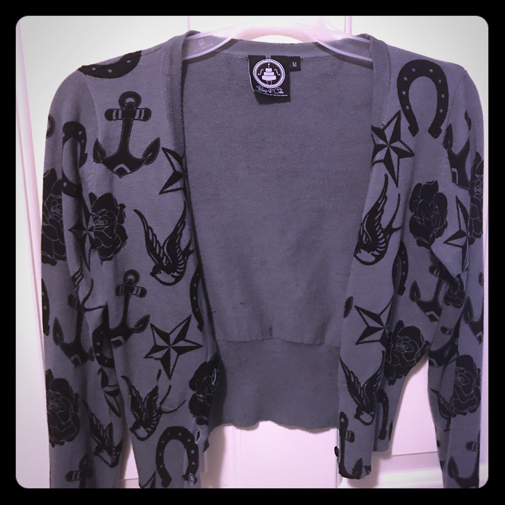 ModCloth cropped cardigan