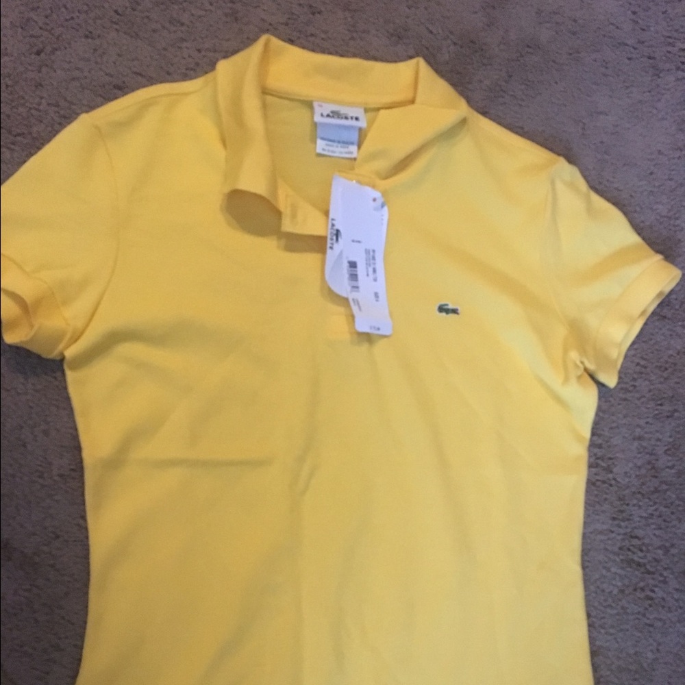 Lacoste women's shirt size 38-NWT
