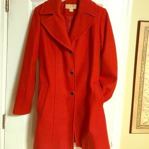 Michael Kors women wool coat size L