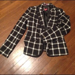 Plaid Blazer