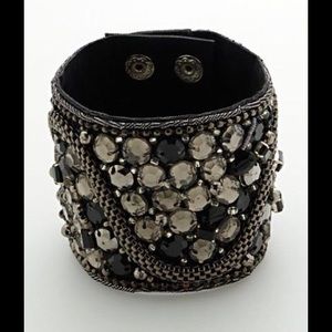 Britney Spears for Candie's crystal metal cuff