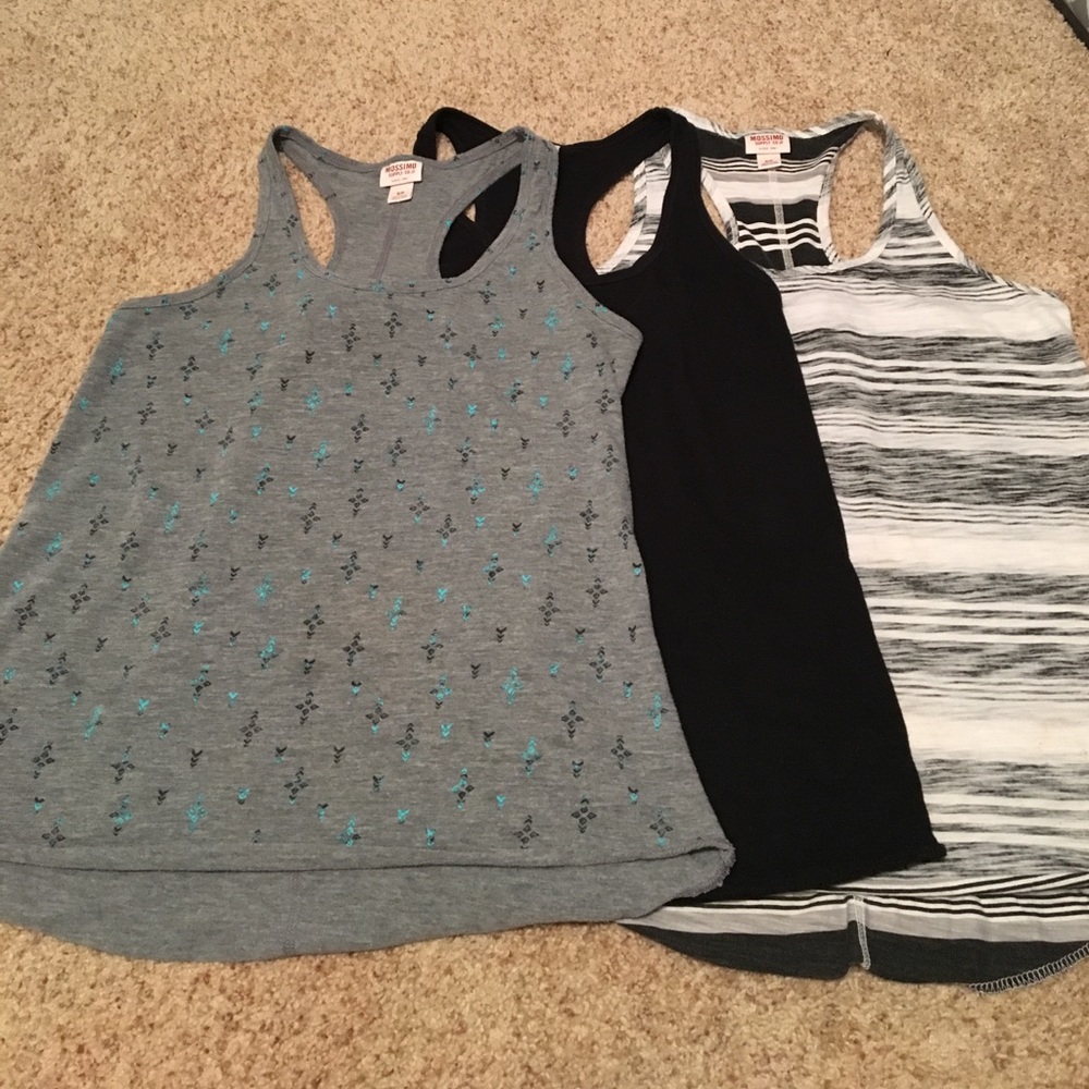 BUNDLE of 3 Mossimo tanks