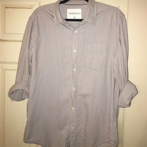Gray Button Up