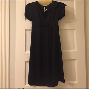 Classic black Prada satin dress