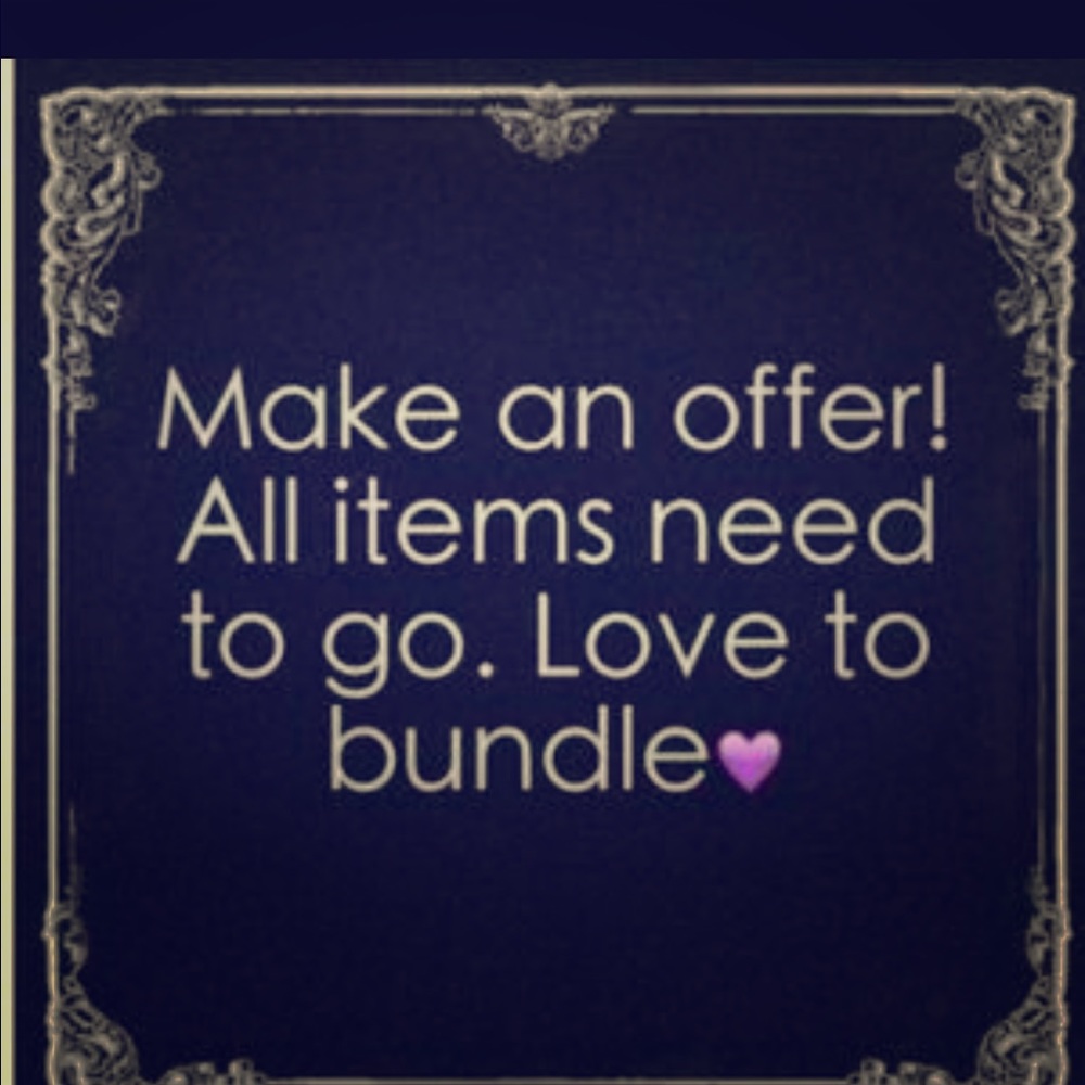 Make me and offer! Bundle and save 💋👠👚👗👢