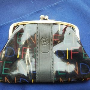 Fendi Coin Purse Clutch Mongram
