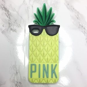 PINK iPhone 4 pineapple silicone case