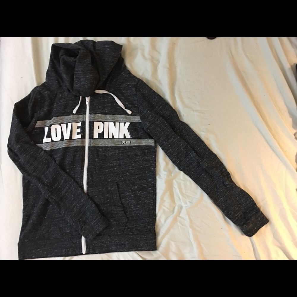 PINK open zip jacket - Picture 1 of 3