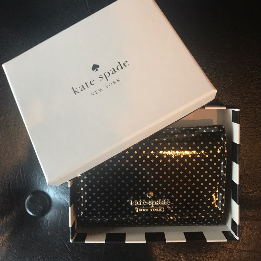 NEW• Kate Spade Polka Dot Wallet