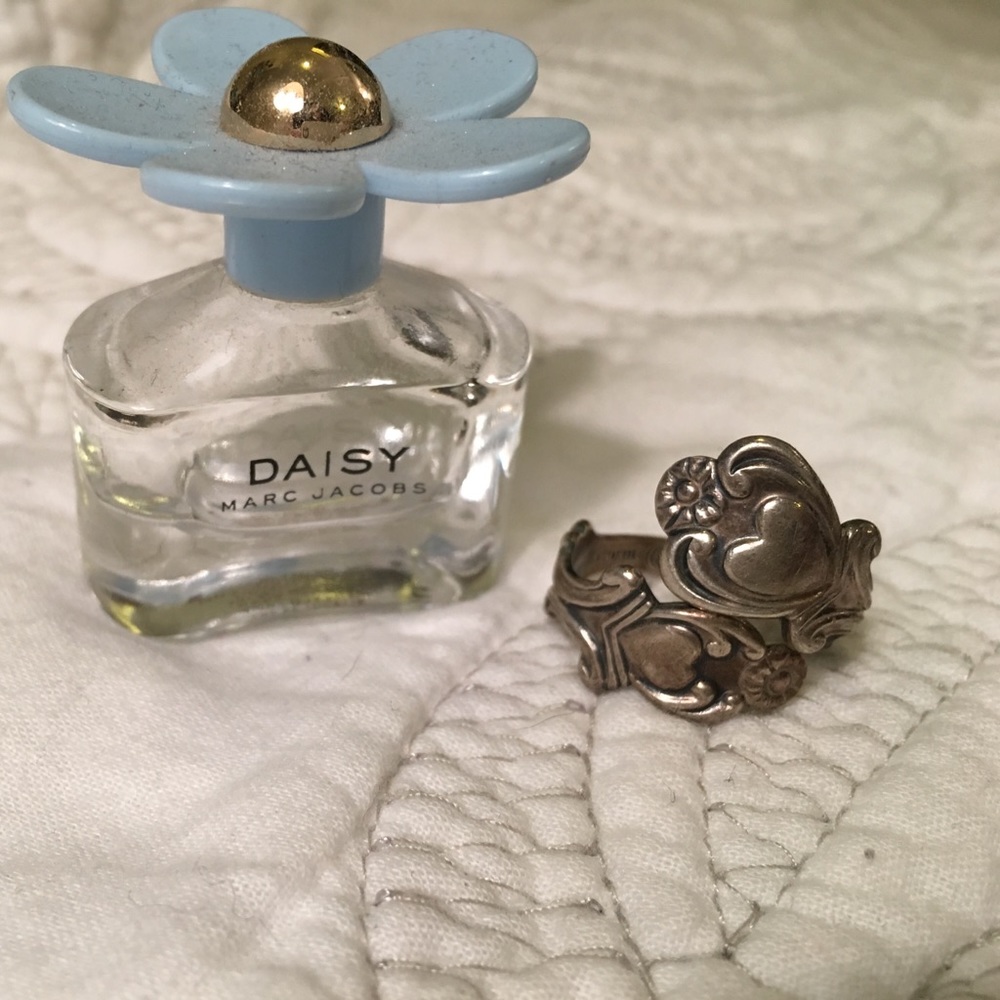 Vintage sterling silver  spoon ring