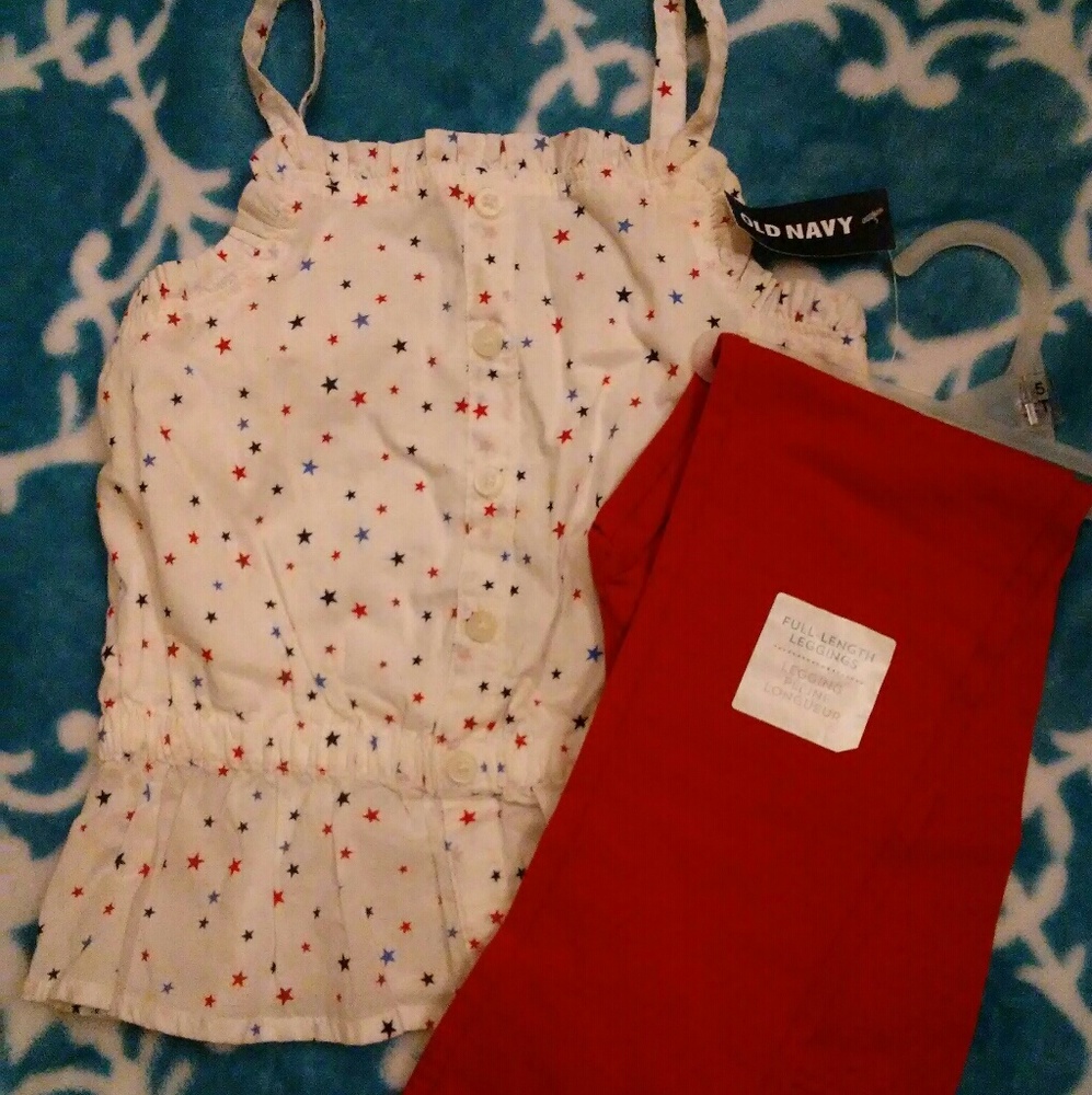 Tank top short w\ leggings NWT