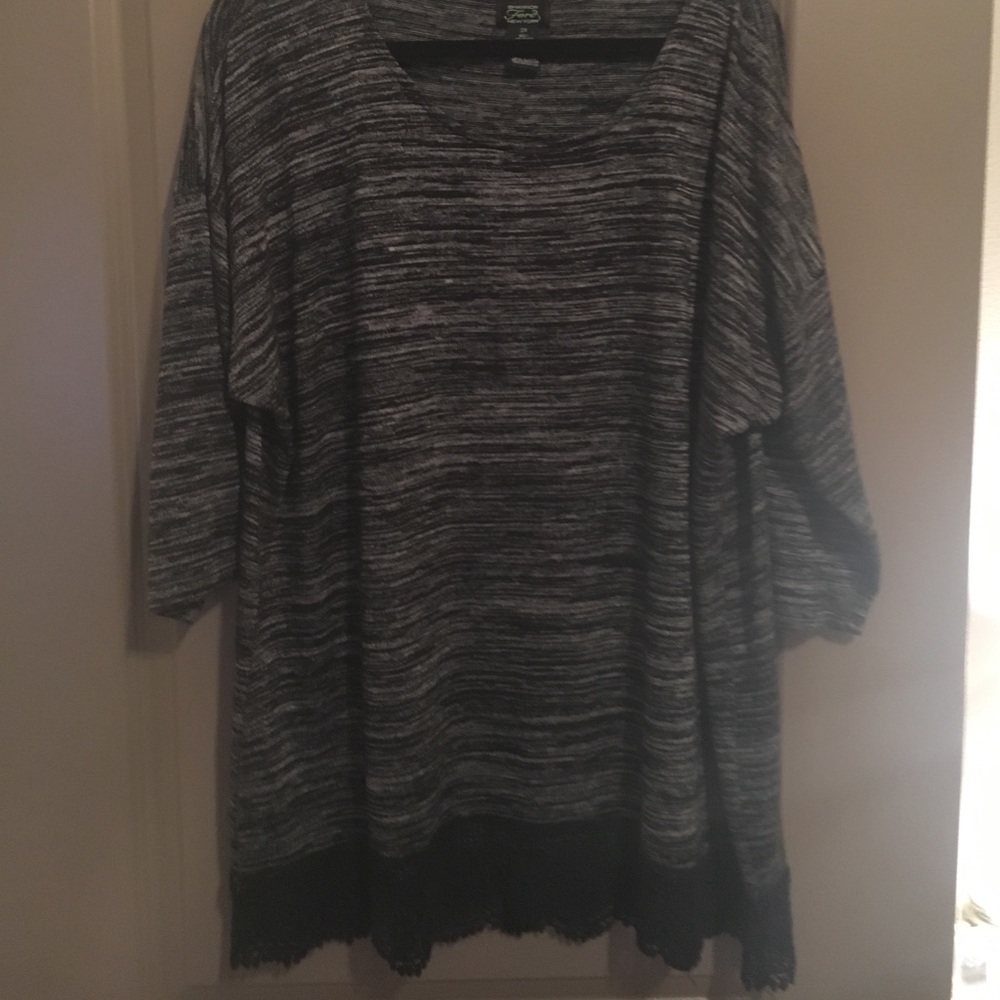 Heather Grey Blouse
