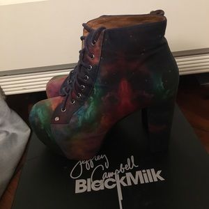 Jeffery Campbell BlackMilk Cosmic Litas