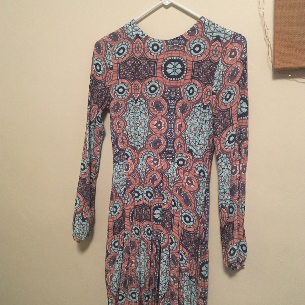 H&M pattern maxi dress