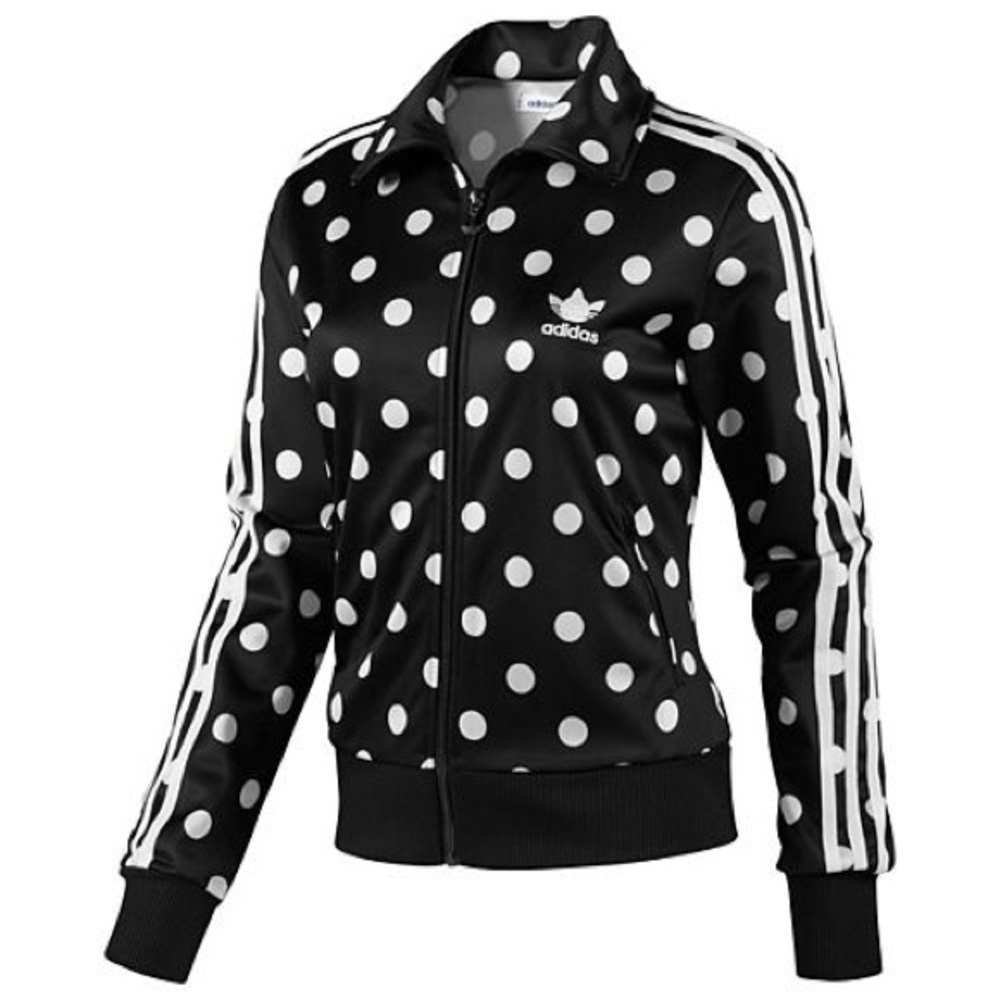 Adidas polka dot jacket