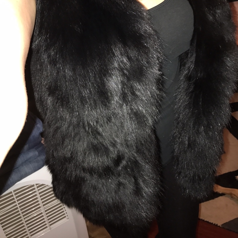 Theory "Hanalee" fox fur vest. - Picture 4 of 5