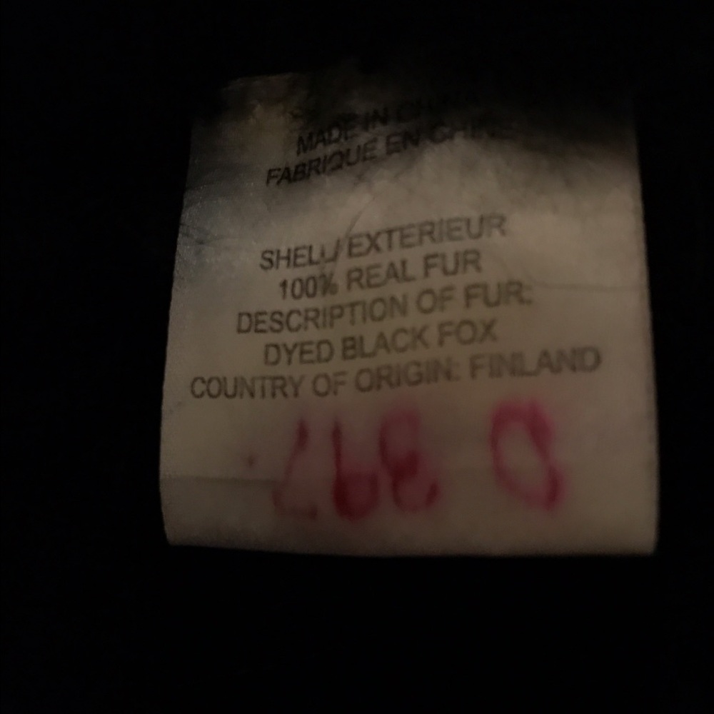 Theory "Hanalee" fox fur vest. - Picture 5 of 5