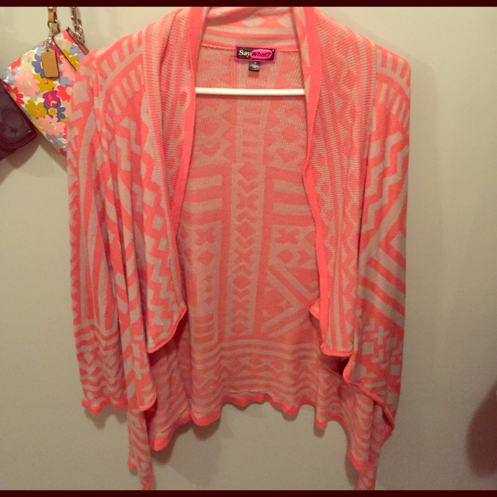 Open Aztec Cardigan