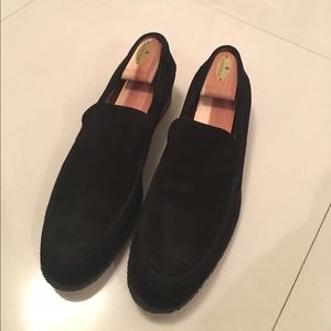 John Varvatos Suede Loafers
