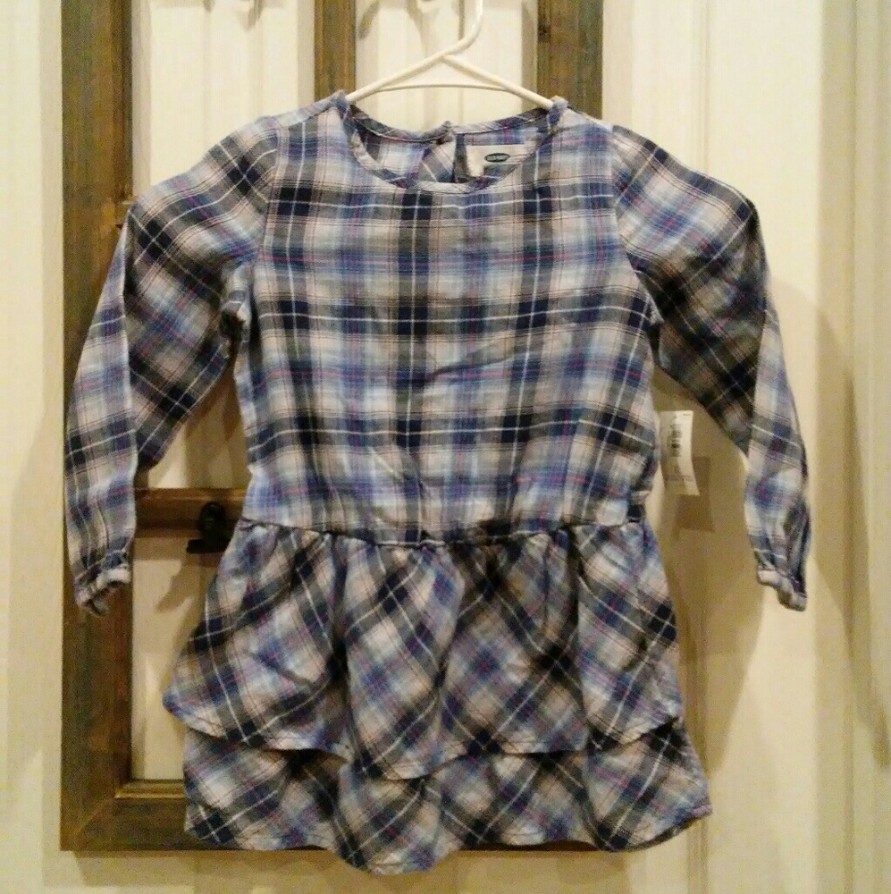 Toddler Plaid Dress NWT