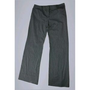 HW New York Grey Twill Long Dress Pants Size 10