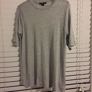 Plain Gray tunic shirt