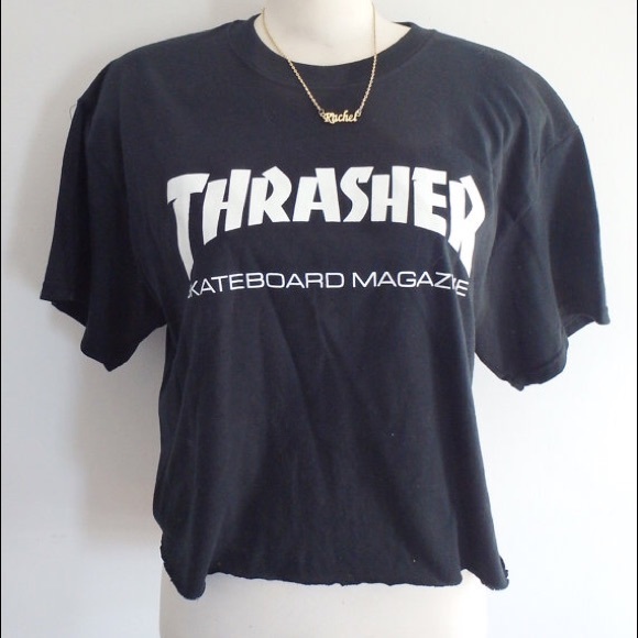 Vans Tops - Cropped trasher t shirt