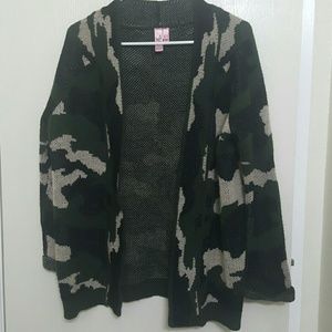 Camo sweater
